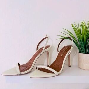 Kurt Geiger London Brixton Stiletto Sling Back Sandal Heels Size 36.5, US 6